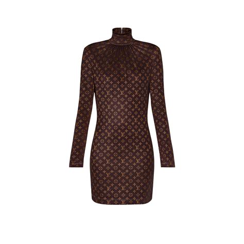 louis vuitton dresses long sleeved|Louis Vuitton monogram dress.